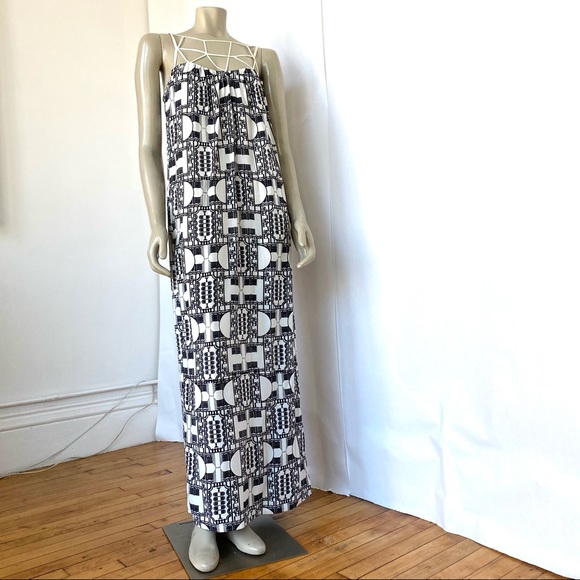 MAURIE & EVE RETRO PRINT MAXI DRESS - Picture 5 of 14